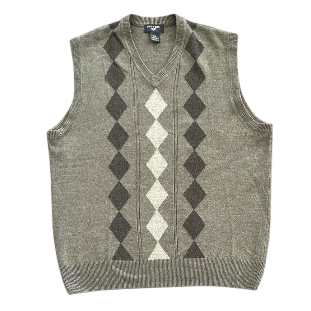 Dockers’ Men's Argyle Knit Sweater‎ Vest
